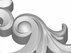 decorative pattern ready for 3d printing Model do druku 3D