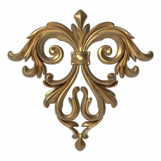 decorative pattern ready for 3d printing 3D Принт Модель .c4d .max .obj .3ds .fbx .stl .blend 