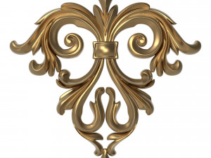 decorative pattern ready for 3d printing 3D 打印模型