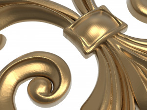 decorative pattern ready for 3d printing 3D Принт Модель