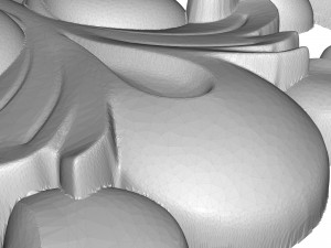 decorative pattern ready for 3d printing 3Dプリントモデル