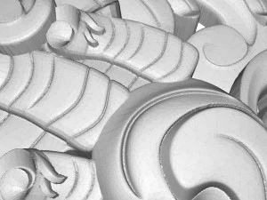 decorative pattern ready for 3d printing 3D Print Model