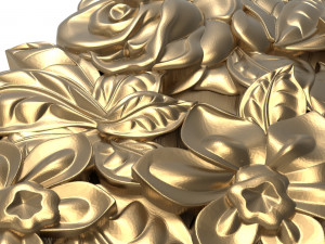 decorative pattern ready for 3d printing Model do druku 3D