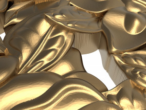 decorative pattern ready for 3d printing Model do druku 3D