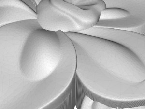 decorative pattern ready for 3d printing Model do druku 3D