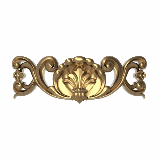 decorative pattern ready for 3d printing 3D Print Model .c4d .max .obj .3ds .fbx .stl .blend 