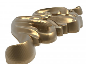 decorative pattern ready for 3d printing 3D Принт Модель