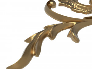 decorative pattern ready for 3d printing Modello di stampa 3D