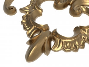 decorative pattern ready for 3d printing Modello di stampa 3D