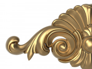 decorative pattern ready for 3d printing Modello di stampa 3D