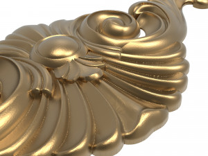 decorative pattern ready for 3d printing Modello di stampa 3D