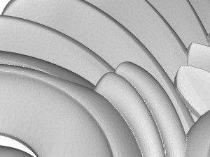 decorative pattern ready for 3d printing Modello di stampa 3D