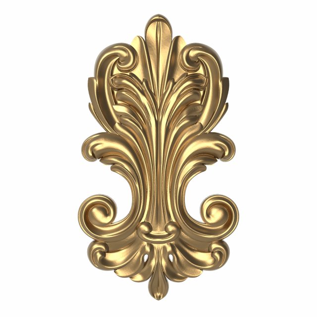 decorative pattern ready for 3d printing Model do druku 3D .c4d .max .obj .3ds .fbx .stl .blend 