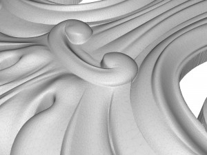 decorative pattern ready for 3d printing Model do druku 3D