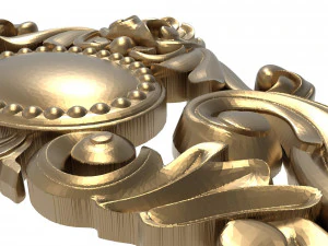 decorative pattern ready for 3d printing 3D Print Model