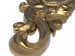 decorative pattern ready for 3d printing 3D प्रिंट मॉडल