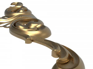 decorative pattern ready for 3d printing 3D Print Model