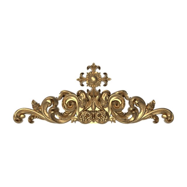 Decorative pattern ready for 3d printing 3D Принт Модель .c4d .max .obj .3ds .fbx .stl .blend 