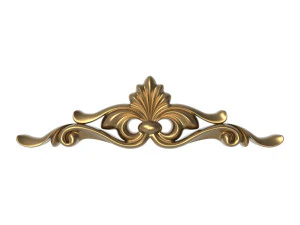 Motif d&eacute;coratif pr&ecirc;t pour l'impression 3D Modèles 3D en vedette