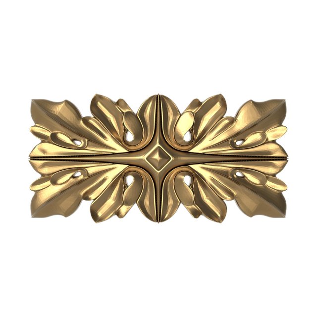 Decorative pattern ready for 3d printing 3D-printmodel .c4d .max .obj .3ds .fbx .stl .blend 