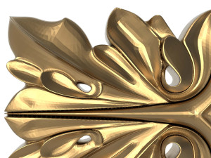 Decorative pattern ready for 3d printing 3D-printmodel