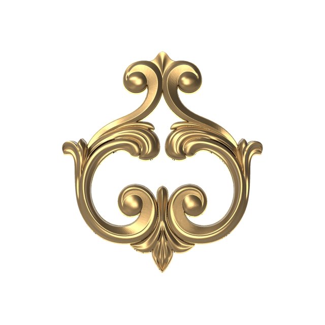 Decorative pattern ready for 3d printing Modelo de Impressão 3D .c4d .max .obj .3ds .fbx .stl .blend 