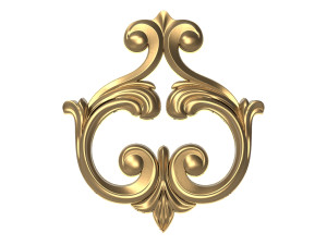 Decorative pattern ready for 3d printing 3D 프린트 모델