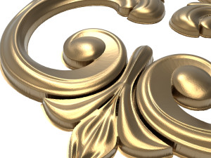 Decorative pattern ready for 3d printing Modelo de Impressão 3D