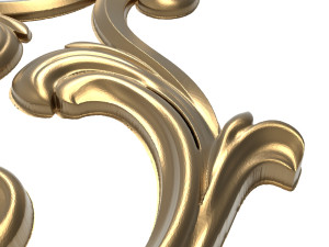 Decorative pattern ready for 3d printing Modelo de Impressão 3D