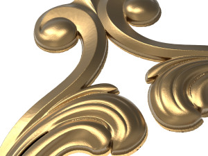 Decorative pattern ready for 3d printing Modelo de Impressão 3D