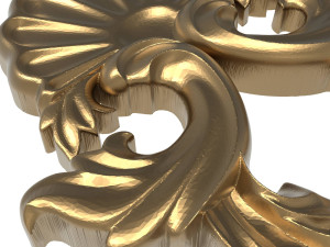 Decorative pattern ready for 3d printing 3D Принт Модель