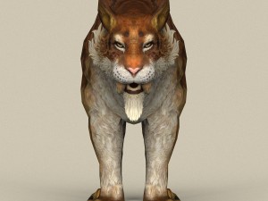 game ready sabertooth Model 3D