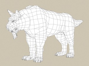 game ready sabertooth Model 3D