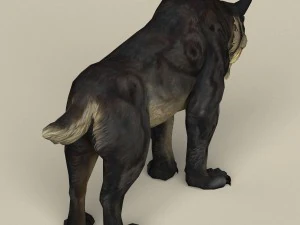 game ready fantasy sabertooth 3D Model
