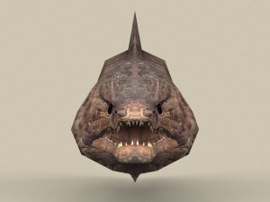 game ready moray fish 3D Модель
