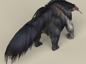 game ready myrmecophagidae 3D Model