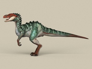 game ready fantasy raptor 3D Модель
