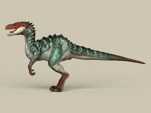 oyuna hazır fantezi raptor 3D Model