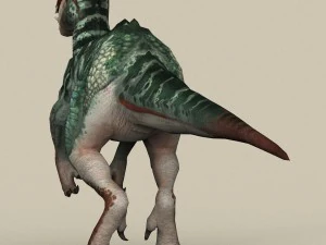 oyuna hazır fantezi raptor 3D Model