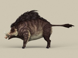 game ready fantasy boar 3D Модель