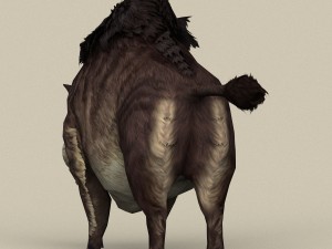 game ready fantasy boar 3D Модель
