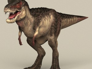 game ready dinosaur trex 3D 模型