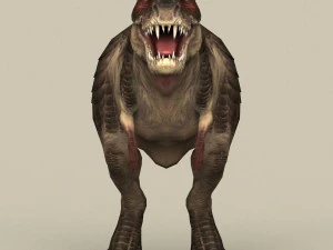 game ready dinosaur trex 3D Model