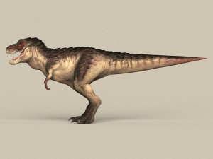 game ready dinosaur trex 3D-Modell