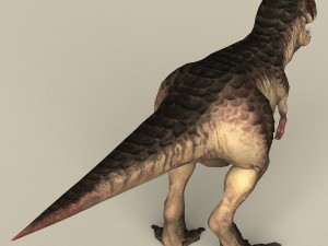 game ready dinosaur trex 3D-Modell