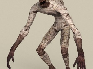 game ready fantasy mummy 3D Model