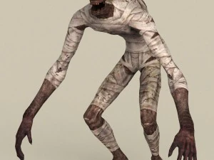 m&uacute;mia de fantasia pronta para jogo Modelo 3D