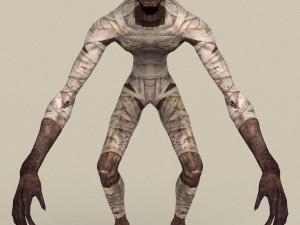 game ready fantasy mummy 3D Модель