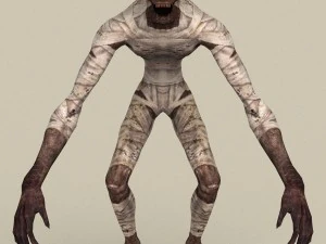 game ready fantasy mummy 3D Model
