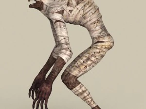 game ready fantasy mummy 3D Model